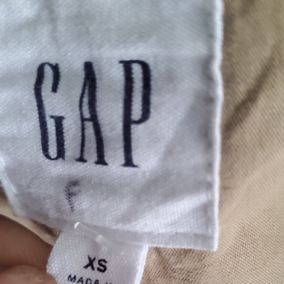 GAP Double-Breasted Tan Trench Coat Size XS - Picture 13 of 17